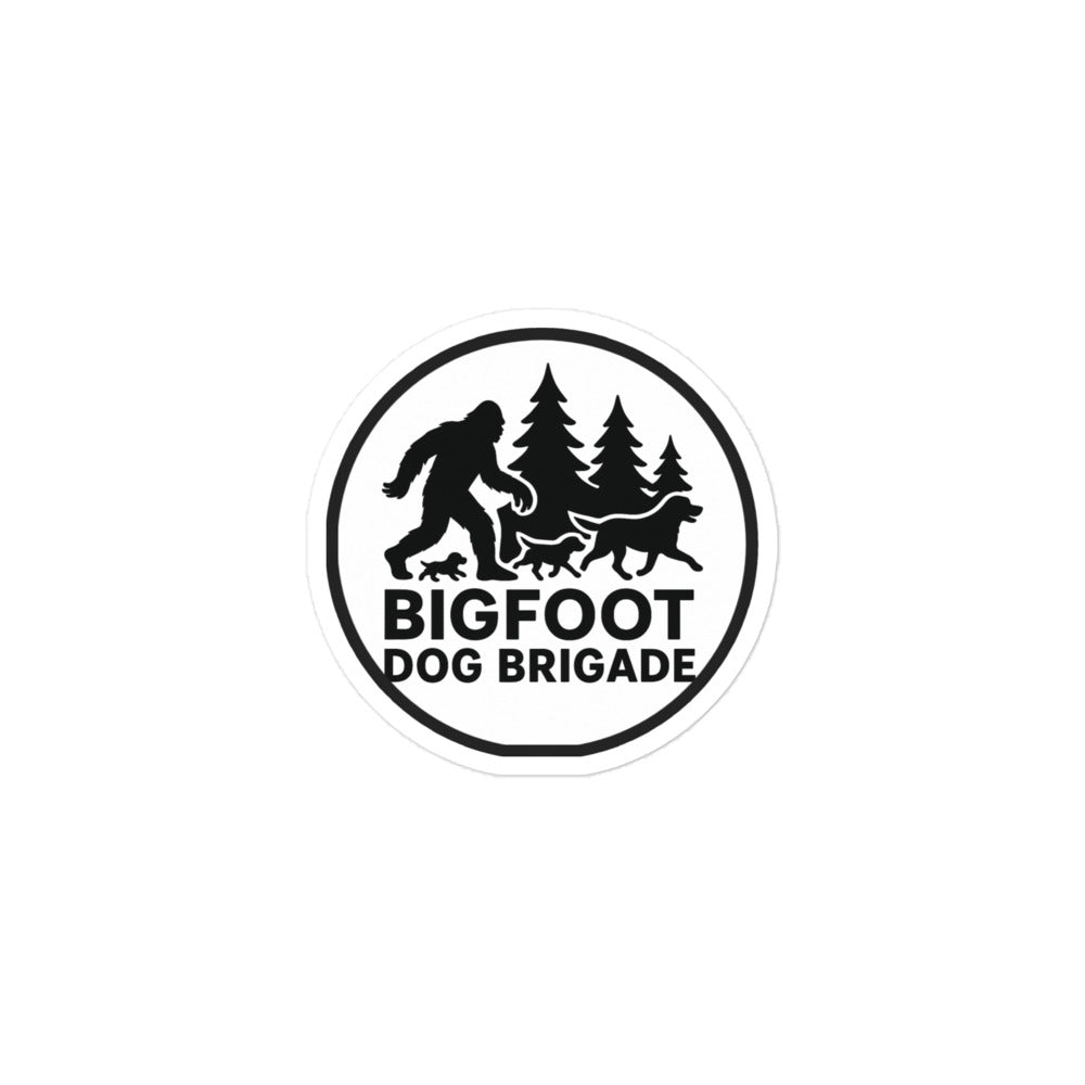 Bigfoot Dog Brigade Stickers